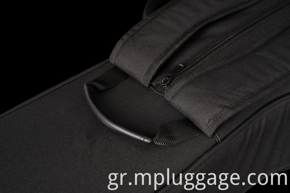 Simple Black Guitar Music Bag